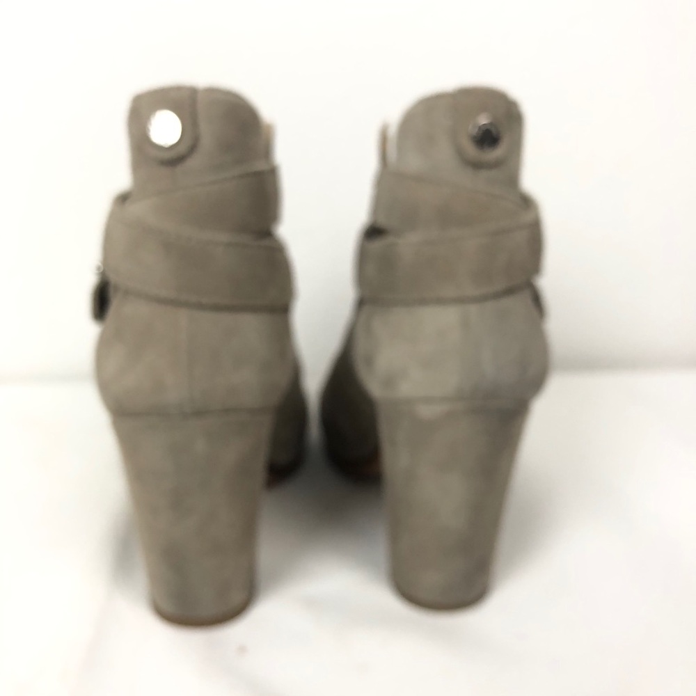 Rag & Bone stone suede Harrow heeled bootie - Picture 6 of 9